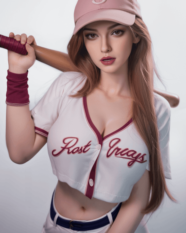 164cm/5ft5 Big Breasts Alluring Baseball Baby Cosplay Realistic Full Silicone Sex Doll - Victoria - Rose Wives