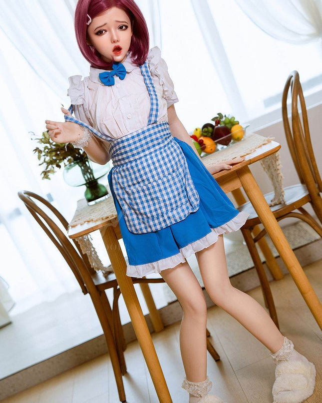 150cm /4ft11 Lovely Flat Chest Realistic Sex Doll - Jane - Rose Wives