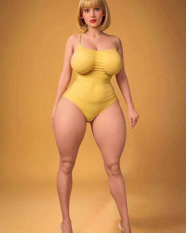 163cm/5ft4 BBW Mature Silicone Head Lifelike Sex Doll - Anna - Rose Wives
