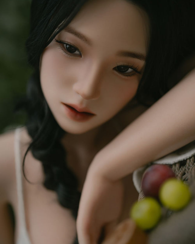 164cm/5ft4 Big Breasts Charming Asian Realistic Full Silicone Sex Doll - Vivien