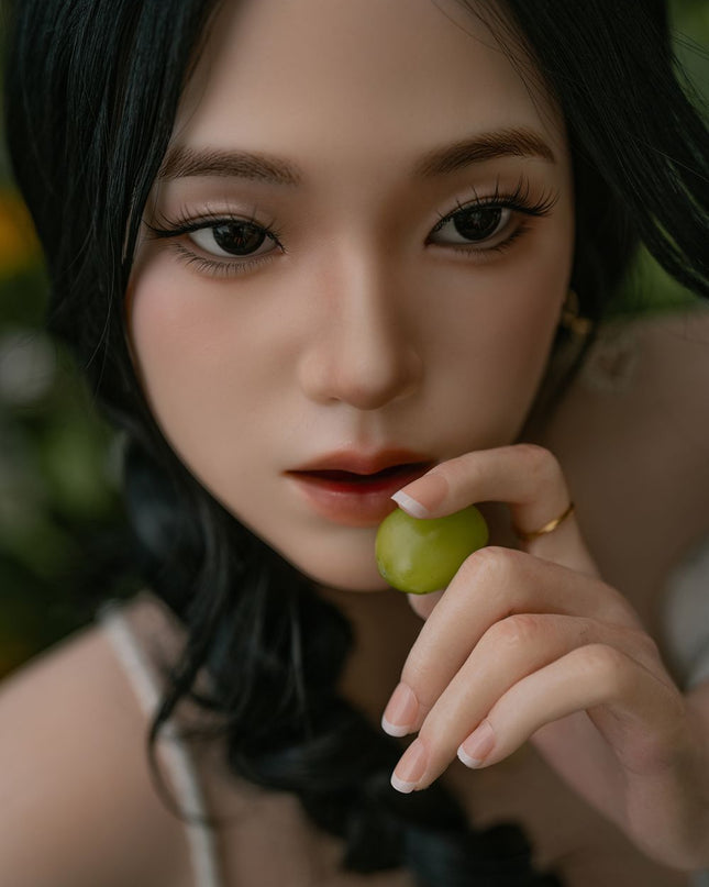 164cm/5ft4 Big Breasts Charming Asian Realistic Full Silicone Sex Doll - Vivien