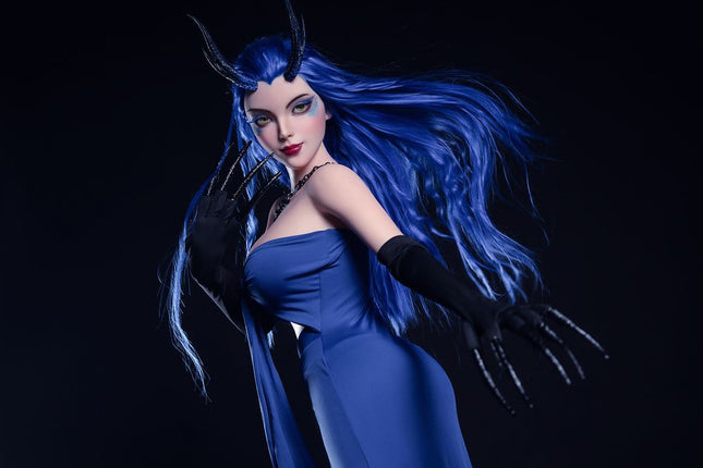 164cm/5ft5 Big Breasts Alluring Demon Queen Cosplay Realistic Full Silicone Sex Doll - Zafira