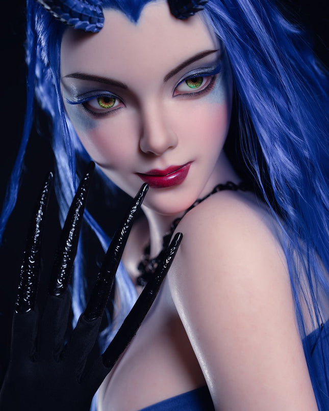 164cm/5ft5 Big Breasts Alluring Demon Queen Cosplay Realistic Full Silicone Sex Doll - Zafira