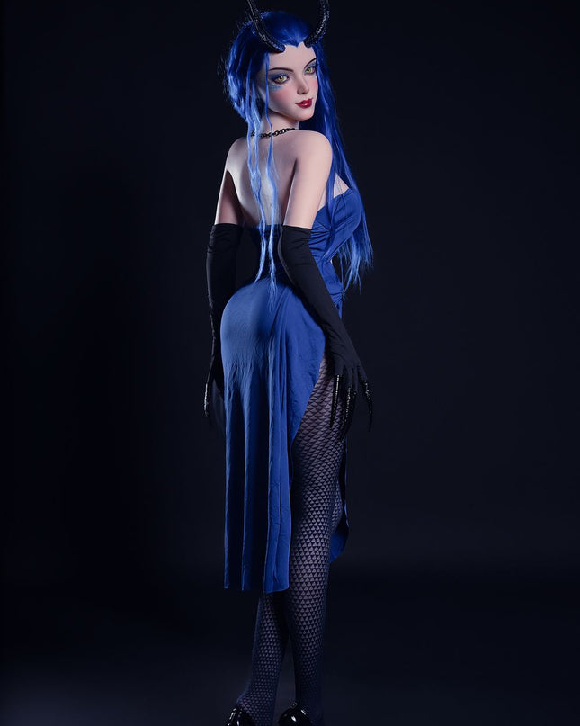 164cm/5ft5 Big Breasts Alluring Demon Queen Cosplay Realistic Full Silicone Sex Doll - Zafira