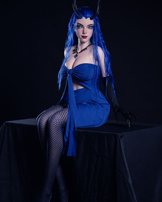 164cm/5ft5 Big Breasts Alluring Demon Queen Cosplay Realistic Full Silicone Sex Doll - Zafira