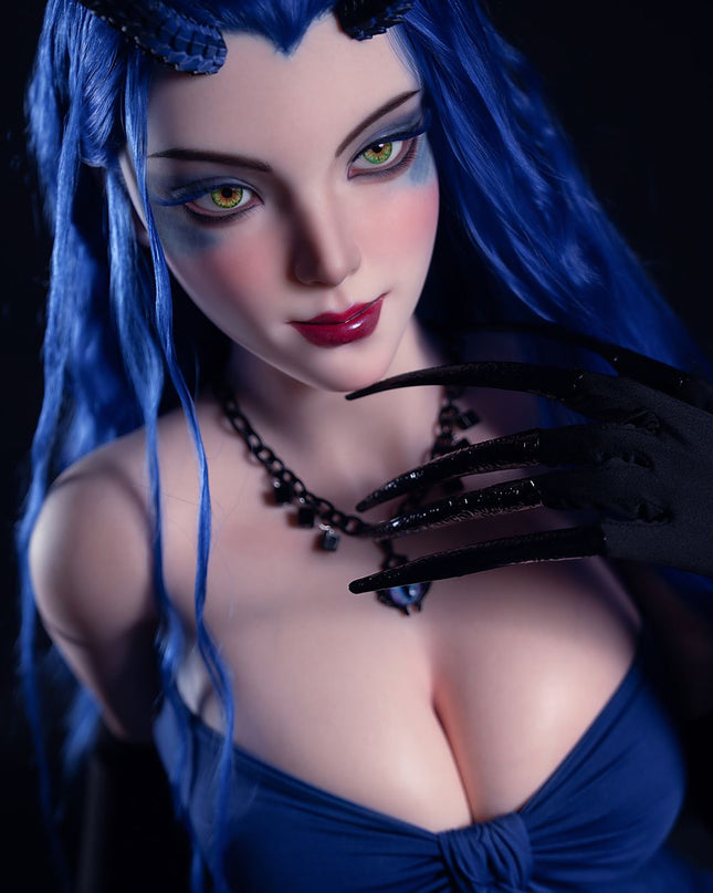 164cm/5ft5 Big Breasts Alluring Demon Queen Cosplay Realistic Full Silicone Sex Doll - Zafira