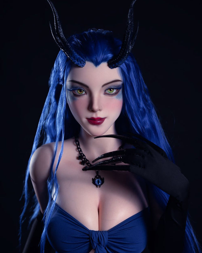 164cm/5ft5 Big Breasts Alluring Demon Queen Cosplay Realistic Full Silicone Sex Doll - Zafira