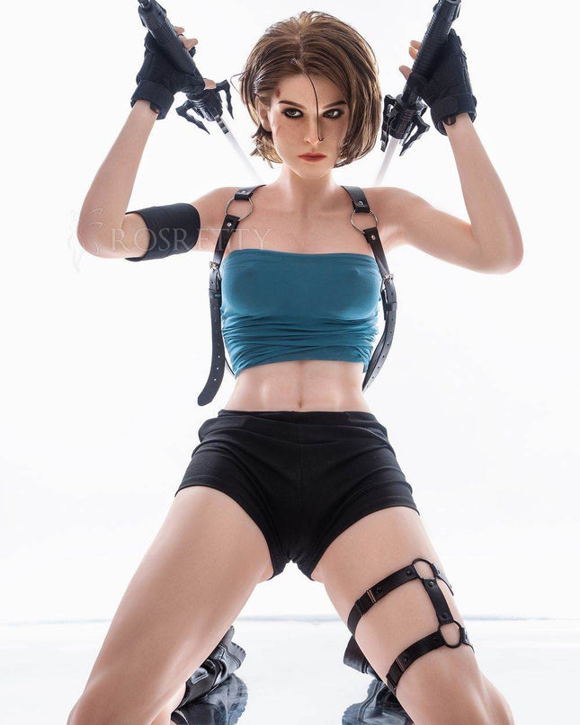 164cm/5ft4 Cosplay X Special Police Small Chest Lifelike Sex Doll - Mallory - Rose Wives