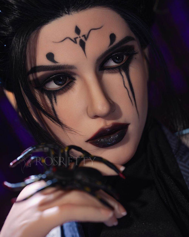 164cm/5ft5 Big Breasts Dark Series Realistic Silicone Sex Doll - Molly - Rose Wives