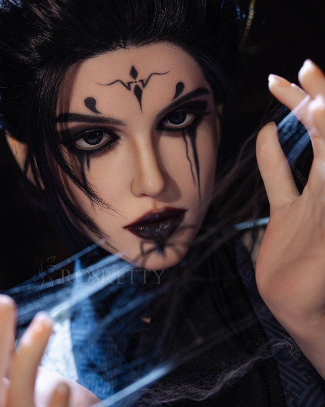 164cm/5ft5 Big Breasts Dark Series Realistic Silicone Sex Doll - Molly - Rose Wives