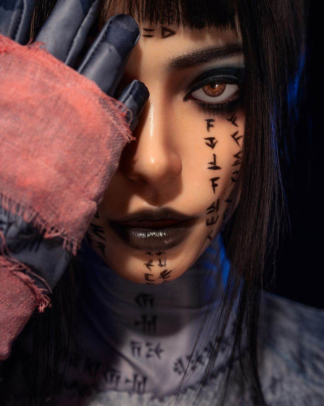 166cm/5ft5 Cosplay Charm Small Chest Lifelike Sex Doll - Blanche - Rose Wives