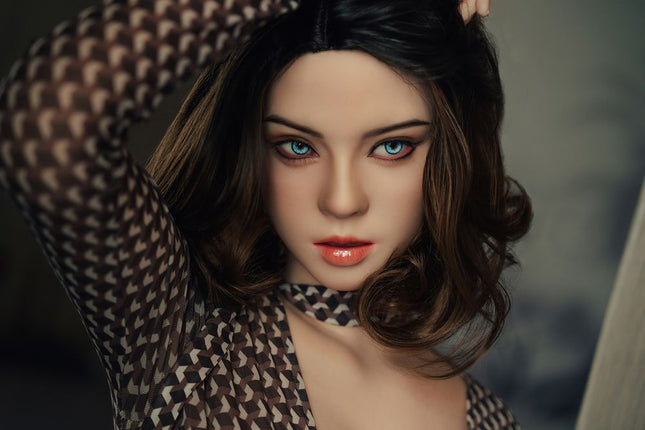 168cm/5ft6 Big Breasts Seductive Secretary Fantasy Cosplay Realistic Full Silicone Sex Doll - Veronica