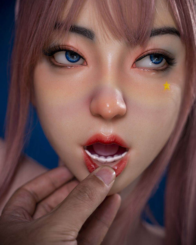 164cm/5ft5 Big Breasts Playful Pink-Haired Trendsetter Realistic Full Silicone Sex Doll - Hailey - Rose Wives
