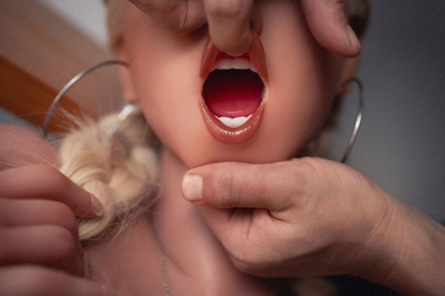 160cm/5ft3 Small Breasts Charming Athleisure Blonde Realistic TPE Sex Doll - Merry