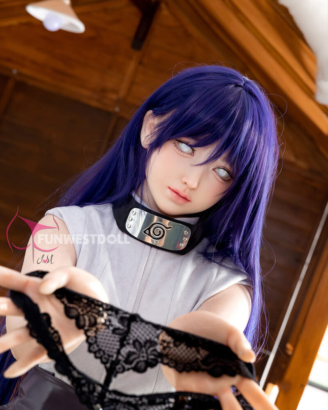 FUNWEST® Amy 159cm (5ft2) 041S# A Breasts Silicone Anime Sex Doll FSD029 With Long Straight Hair(In Stock US)