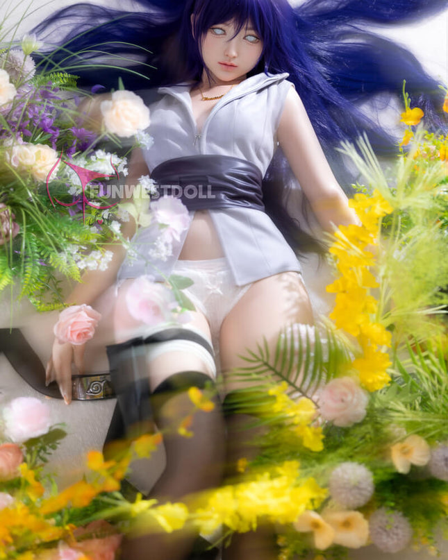 FUNWEST® Amy 159cm (5ft2) 041S# A Breasts Silicone Anime Sex Doll FSD029 With Long Straight Hair(In Stock US)