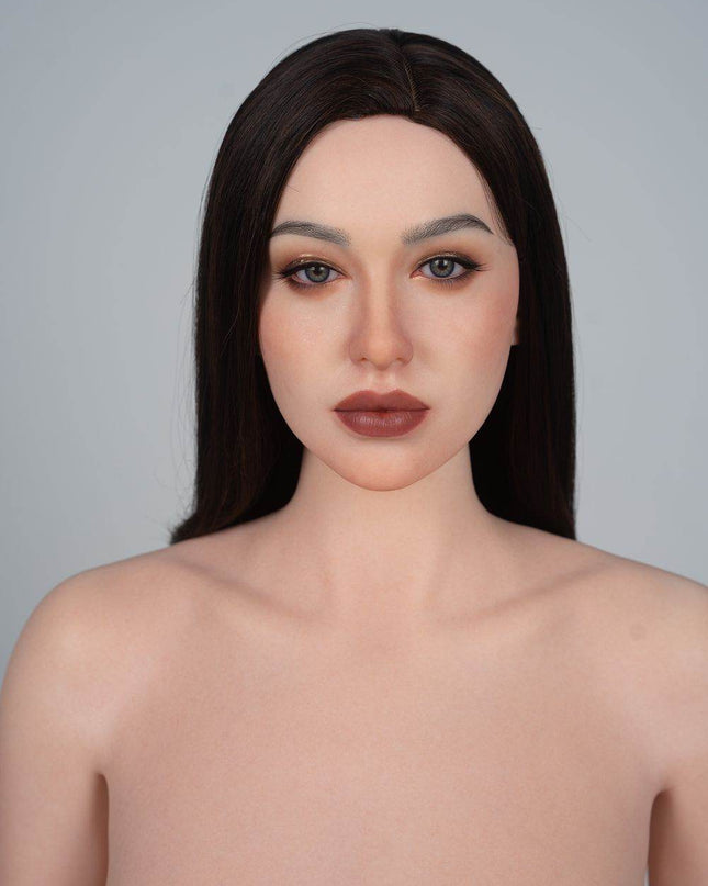 ZELEX® Inspiration Series 175cm(5.8') GE45_7 E Breasts Full Silicone Version - Alyson - Rose Wives