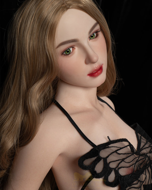 Irontech Doll | 166cm/5ft5  LifeLike Blonde Style Full Silicone Love Doll With Long Curly Hair - Calista (In Stock EU)