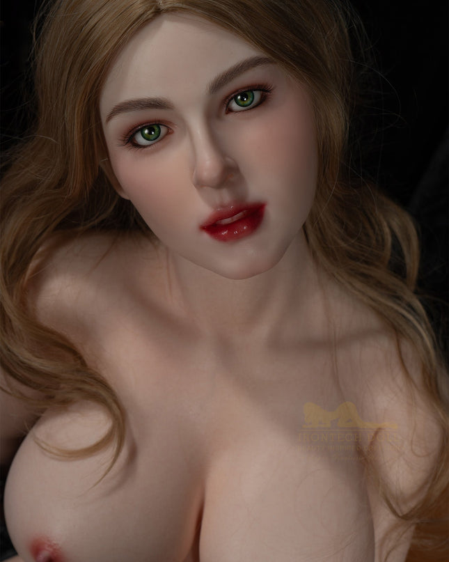Irontech Doll | 166cm/5ft5  LifeLike Blonde Style Full Silicone Love Doll With Long Curly Hair - Calista (In Stock US)