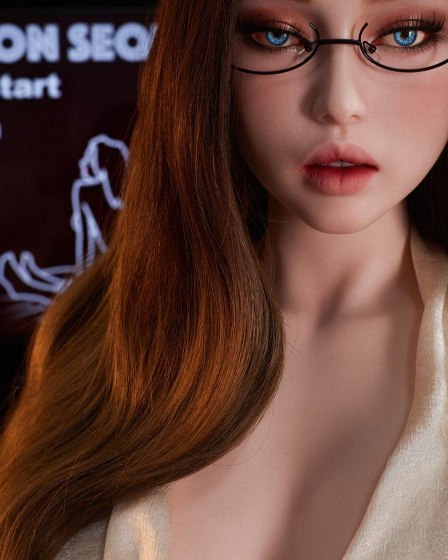 Climax Doll | SiR161cm Huge Breasts Seductive Teacher Realistic Silicone Sex Doll - Lottie - Rose Wives