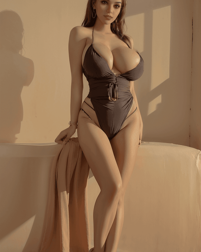 170cm/5ft7 Huge Breasts Alluring Beauty Lifelike TPE Sex Doll - Sabrina (In Stock US) - Rose Wives