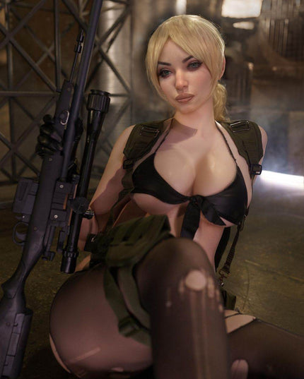 164cm/5ft4 Small Breasts Mature Silicone Sex Doll - Brooklyn - Rose Wives