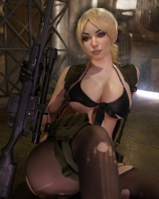 164cm/5ft4 Small Breasts Mature Silicone Sex Doll - Brooklyn - Rose Wives