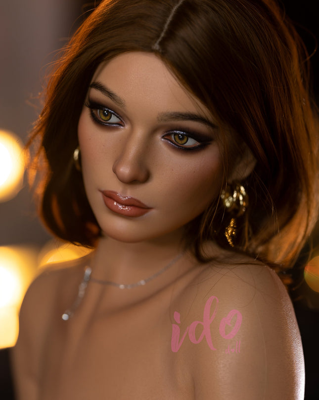 IDO Doll | 5ft 6/167cm Stunning F-Cup Silicone Sex Doll, Head #ID1H With Chic Short Locks - Tatiana (In Stock US)
