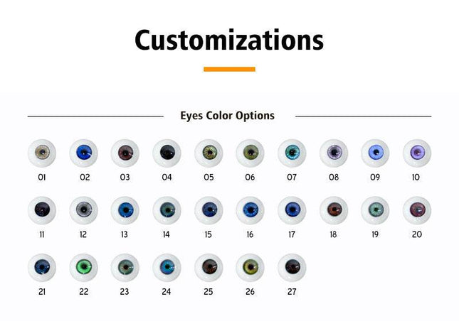 Sex Doll Eyes( Suitable for dolls taller than 140cm) - Rose Wives