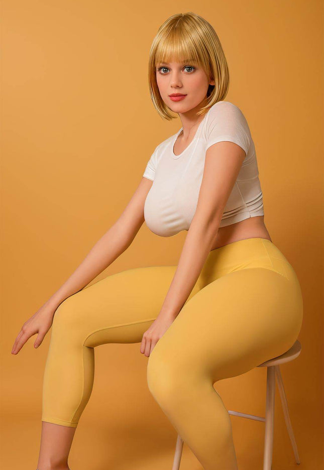 163cm/5ft4 BBW Mature Silicone Head Lifelike Sex Doll - Anna - Rose Wives