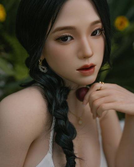 164cm/5ft4 Big Breasts Charming Asian Realistic Full Silicone Sex Doll - Vivien