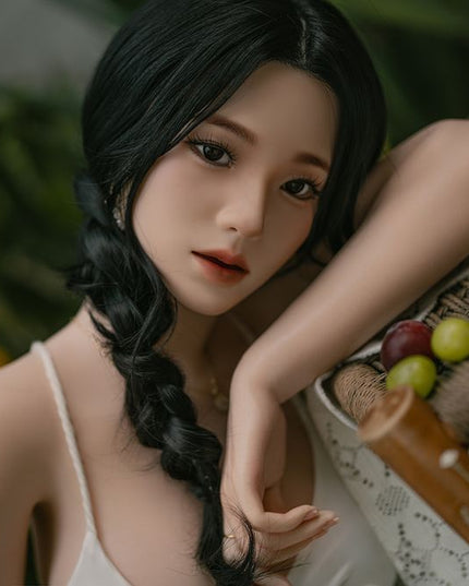 164cm/5ft4 Big Breasts Charming Asian Realistic Full Silicone Sex Doll - Vivien