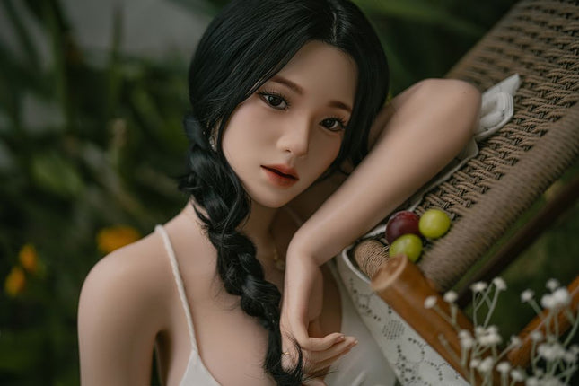 164cm/5ft4 Big Breasts Charming Asian Realistic Full Silicone Sex Doll - Vivien