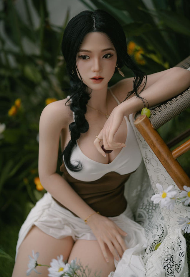 SY Doll  | 164cm/5ft4 Big Breasts Asain Charming Gentle Realistic Full Silicone Sex Doll - Liana