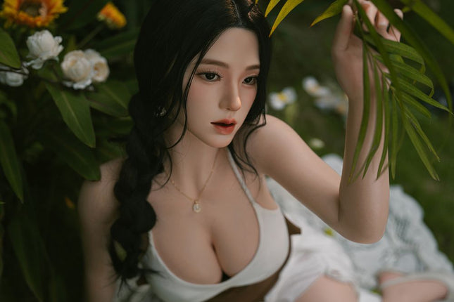164cm/5ft4 Big Breasts Charming Asian Realistic Full Silicone Sex Doll - Vivien