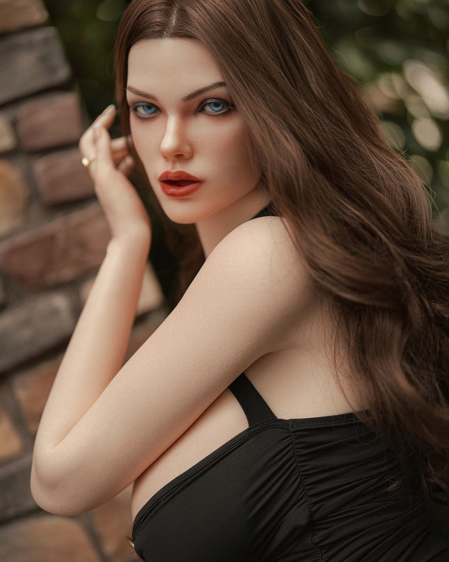 SY Doll | 168cm/5ft6 Big Breasts Glamour Femme Fatale Realistic Full Silicone Sex Doll - Murray (In Stock US)