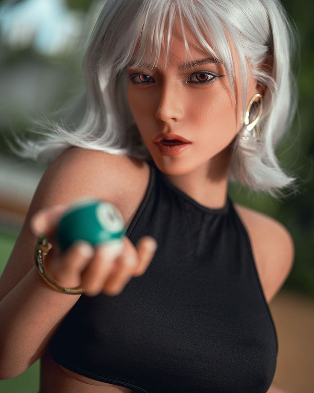 SY Doll | 164cm/5ft4 Big Breasts Charming Silver Beauty Lifelike TPE Sex Doll - Calista