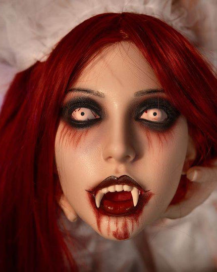 169cm/5ft54 Scared Vampire Cosplay Big Boobs Sex Doll - Katherin