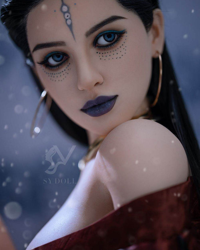 164cm/5ft5 Big Breasts Black Myth Wukong Cosplay Dark Series Realistic Silicone Sex Doll - Kinsley - Rose Wives