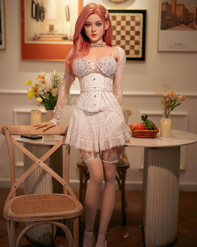 Asian 160cm/5ft3 Lovely Pink Hair Big Boobs Sex Doll - Sarah - Rose Wives