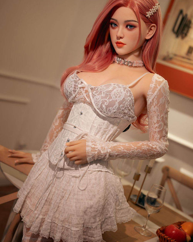 Asian 160cm/5ft3 Lovely Pink Hair Big Boobs Sex Doll - Sarah - Rose Wives