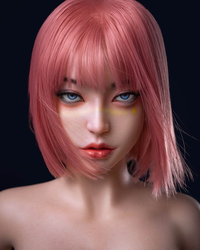 Movable Jaw Fantasy Silicone Head - M5 - Rose Wives