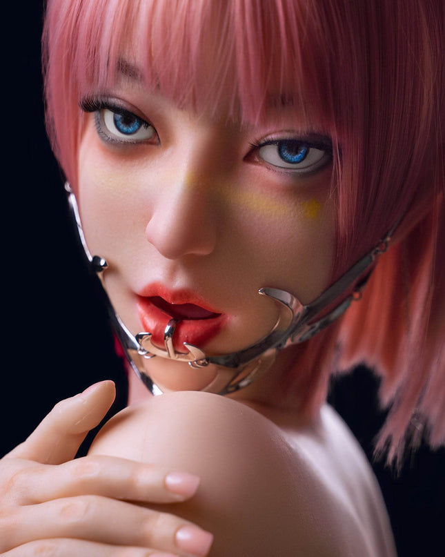 Movable Jaw Fantasy Silicone Head - M5 - Rose Wives