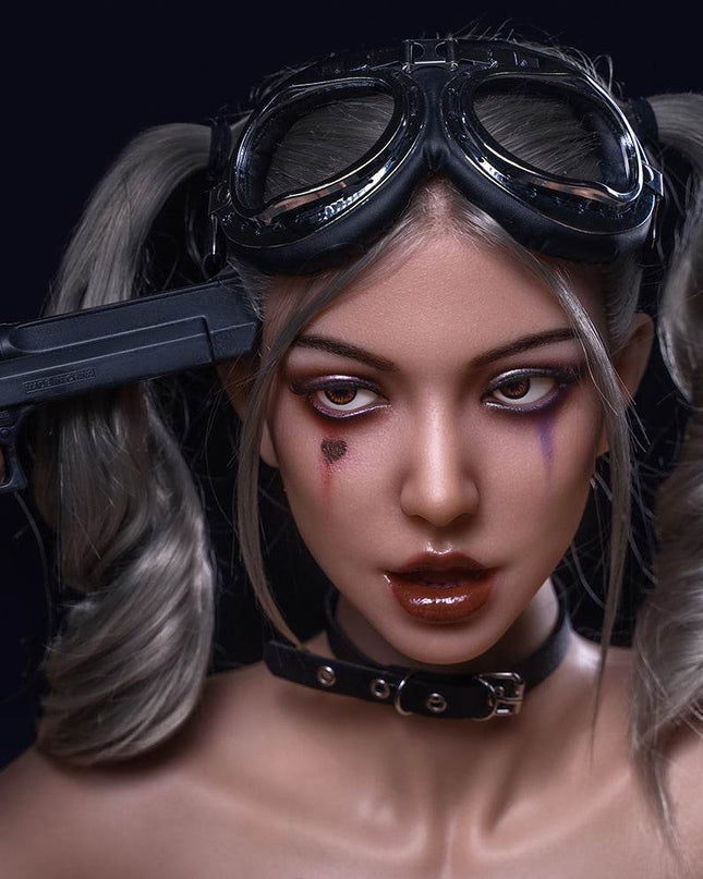 Movable Jaw Silicone Head - M7 - Rose Wives