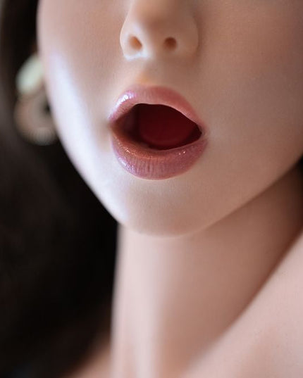 158cm/5ft2 Small Breasts Seductive Asian Realistic TPE Sex Doll - Aria