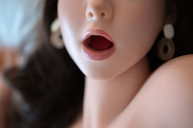 158cm/5ft2 Small Breasts Seductive Asian Realistic TPE Sex Doll - Aria