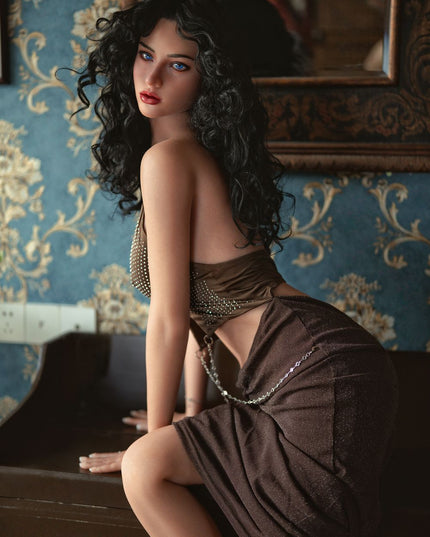 SY Doll | 173cm/5ft8 Small Breasts Glamorous Exotic Fiery Sexy Lifelike Full Silicone Sex Doll - Frederica