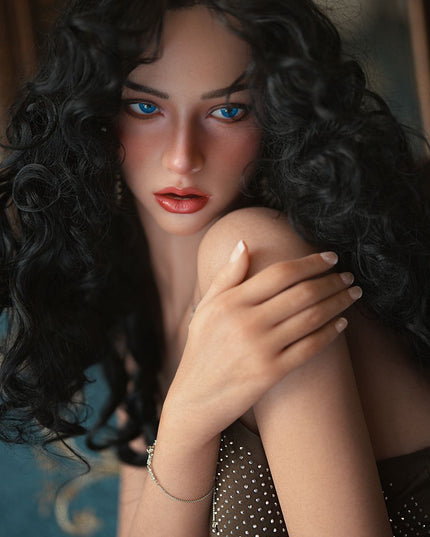 173cm/5ft8 Small Breasts Exotic Latina Lifelike Full Silicone Sex Doll - Sheila