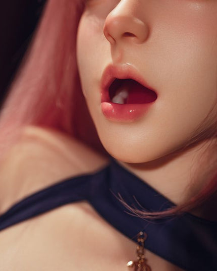 164cm/5ft4 Big Breasts Seductive Pink-hair Sorceress Cosplay Realistic Full Silicone Sex Doll - Cynthia