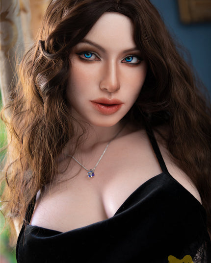 Irontech Doll | 166cm/5ft5  Lovely LifeLike Silicone Love Doll With Long Curly Hair - Zara (In Stock US)